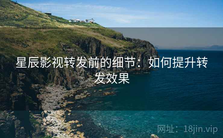 星辰影视转发前的细节：如何提升转发效果