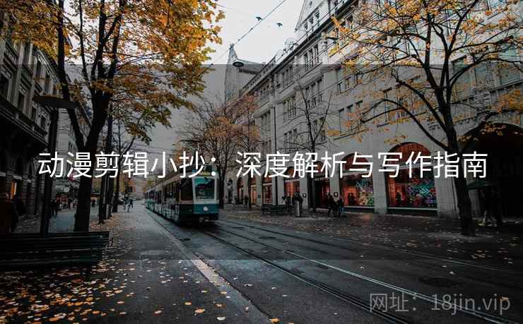 动漫剪辑小抄：深度解析与写作指南