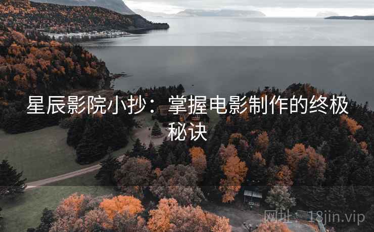 星辰影院小抄：掌握电影制作的终极秘诀